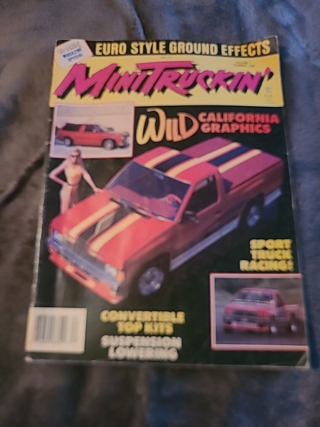 Vintage Mini Truckin\' Magazine Summer 1988 #1 Issue 