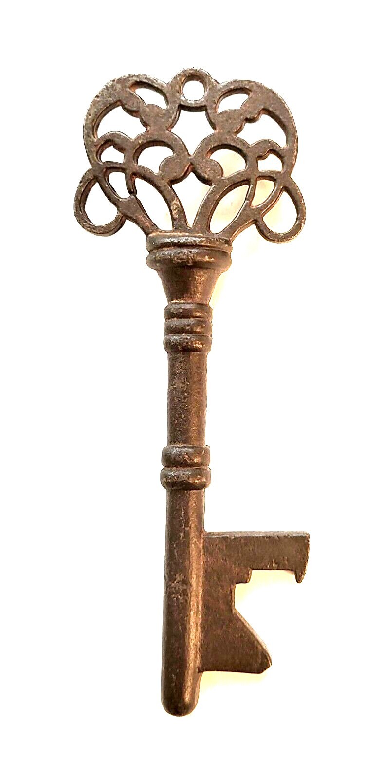 Antique Large Bordello Cast Iron Victorian Skeleton Key Antique Large Bordello Cast Iron Victorian Skeleton Key