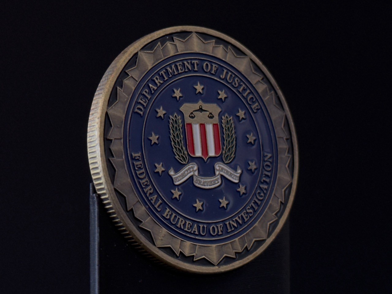 Federal Bureau of Investigation FBI Challenge Coin Federal Bureau of Investigation FBI Challenge Coin