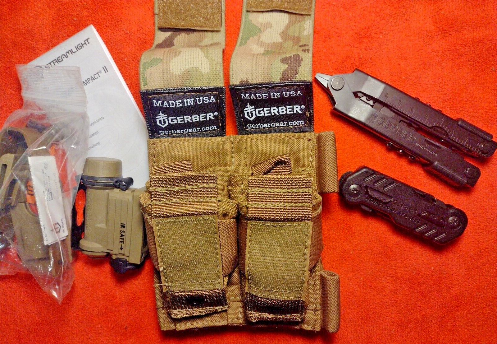 USGI Gerber Individual Deployment Kit Multi-Tools MP600 Effect Streamlight NEW USGI Gerber Individual Deployment Kit Multi-Tools MP600 Effect Streamlight NEW