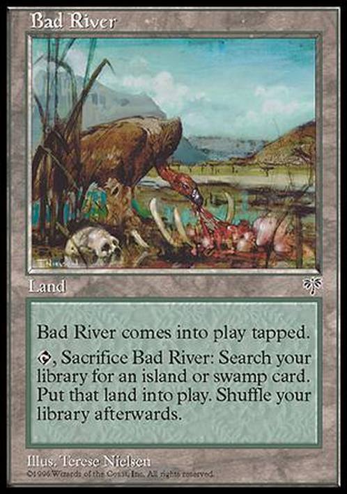 Bad River ~ Mirage [ Excellent ] [ Magic MTG ]