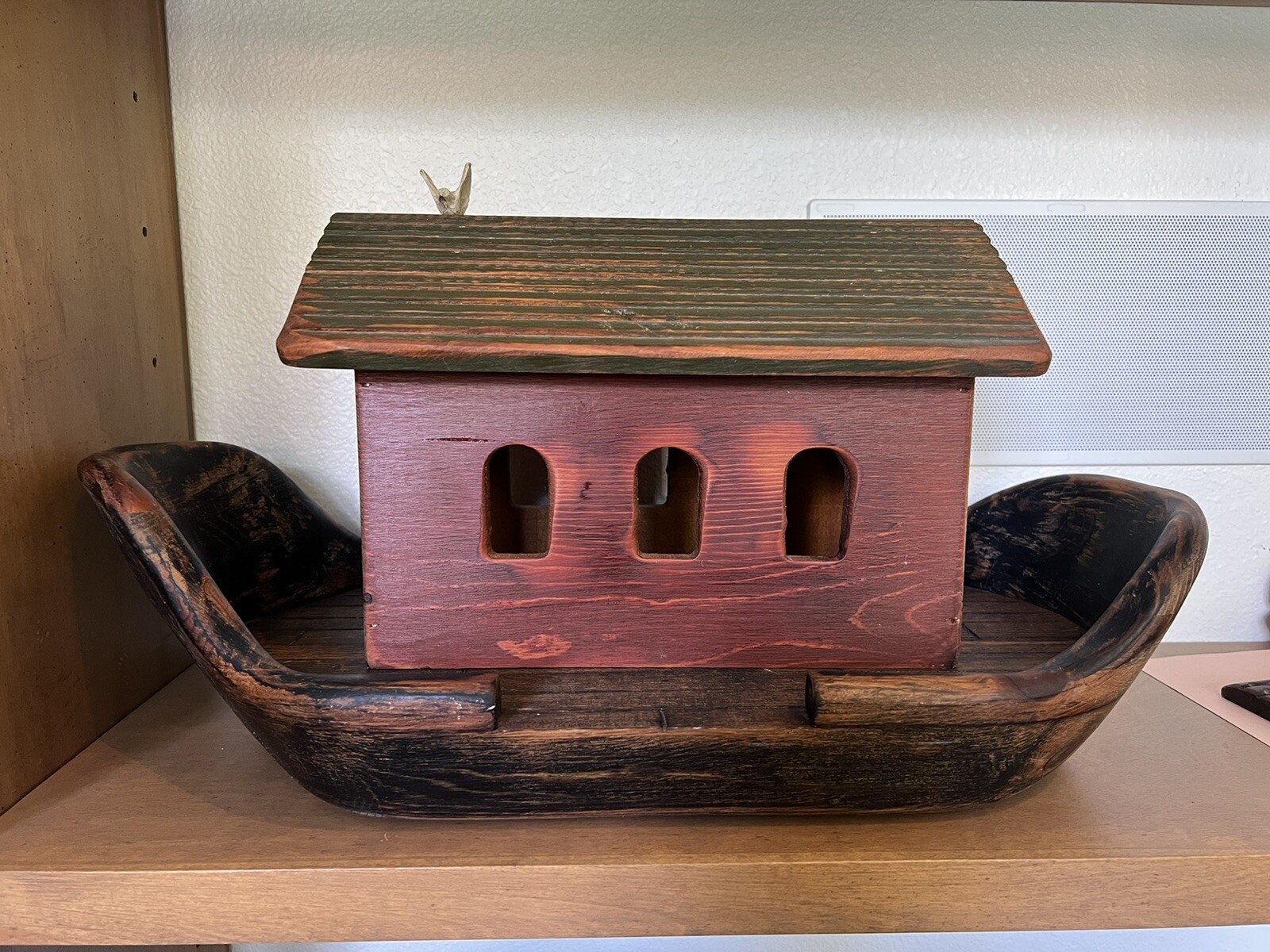 Vintage 1987 Wolf Creek Noah's Ark RARE 10 Animals LARGE AMAZING EXCELLENT XMAS Vintage 1987 Wolf Creek Noah's Ark RARE 10 Animals LARGE AMAZING EXCELLENT XMAS