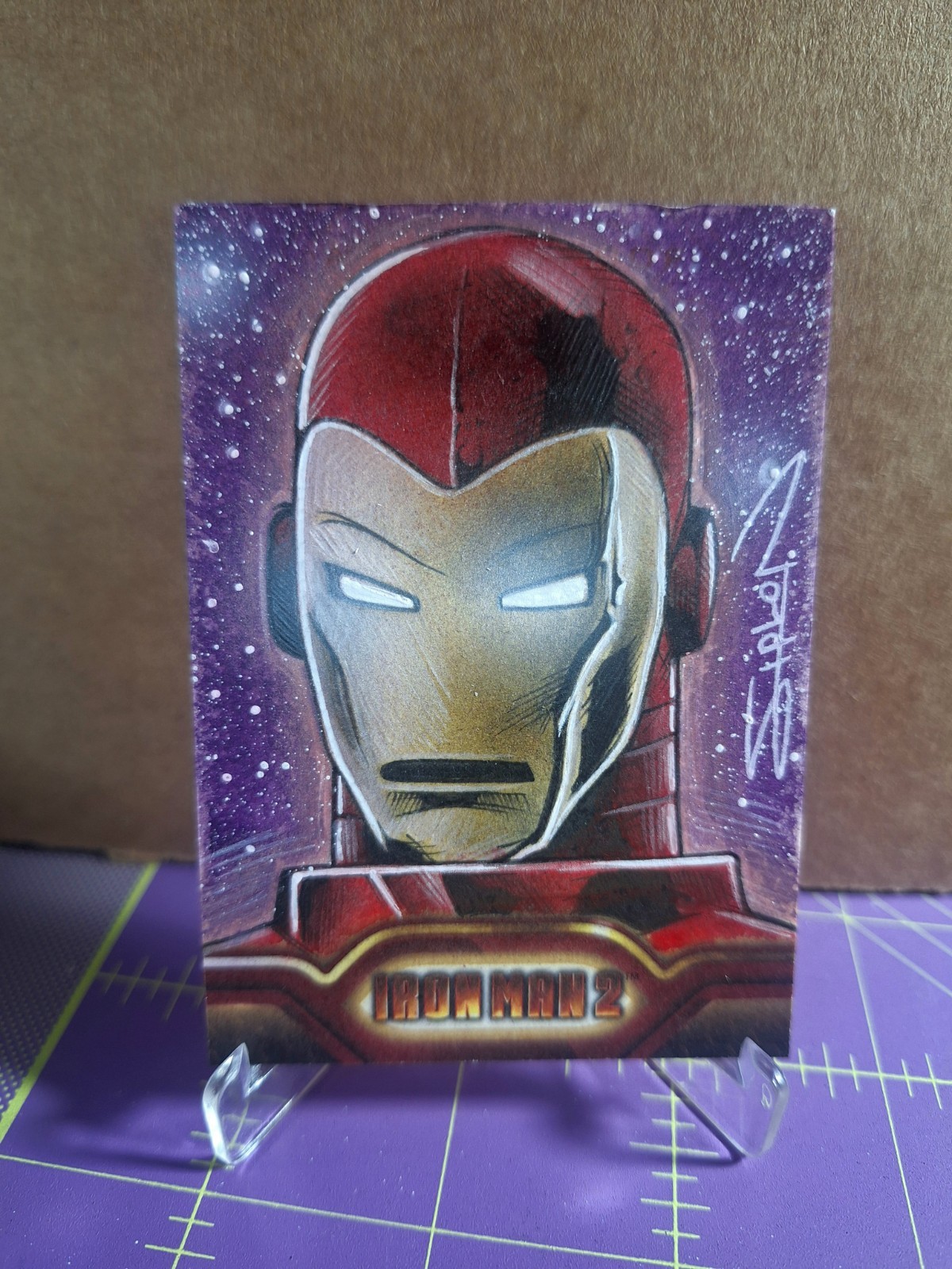 Upper Deck 2010 Marvel Iron Man 2 Artist Proof Sketch Card Randy Siplon 1/1 Upper Deck 2010 Marvel Iron Man 2 Artist Proof Sketch Card Randy Siplon 1/1