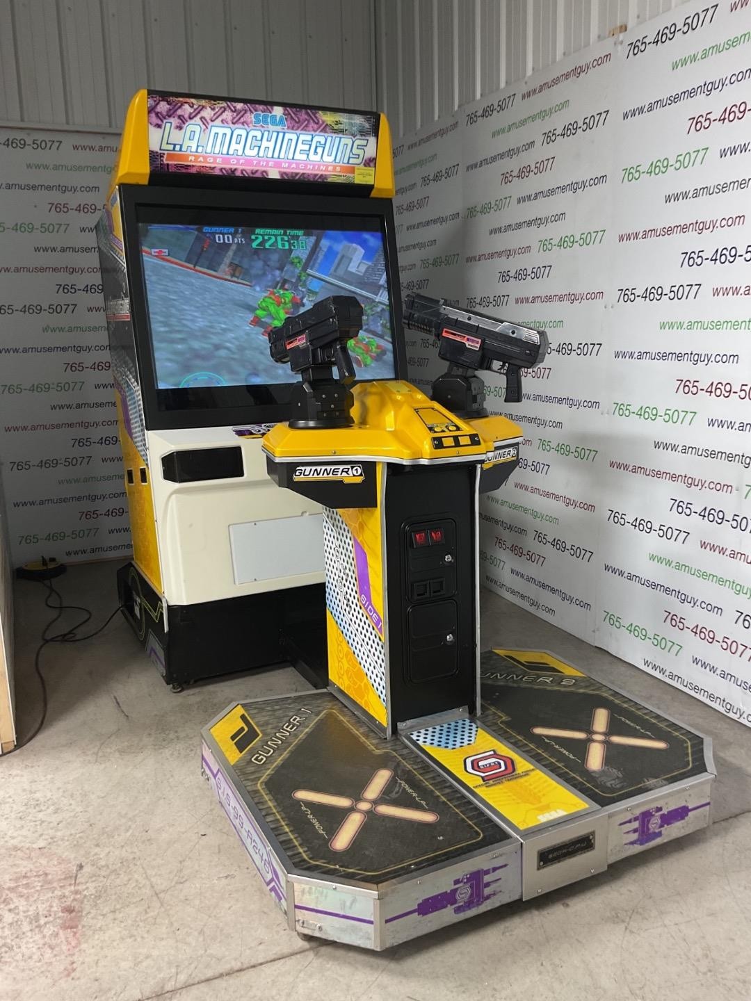 LA Machine Guns by Sega COIN-OP Arcade Video Game LA Machine Guns by Sega COIN-OP Arcade Video Game