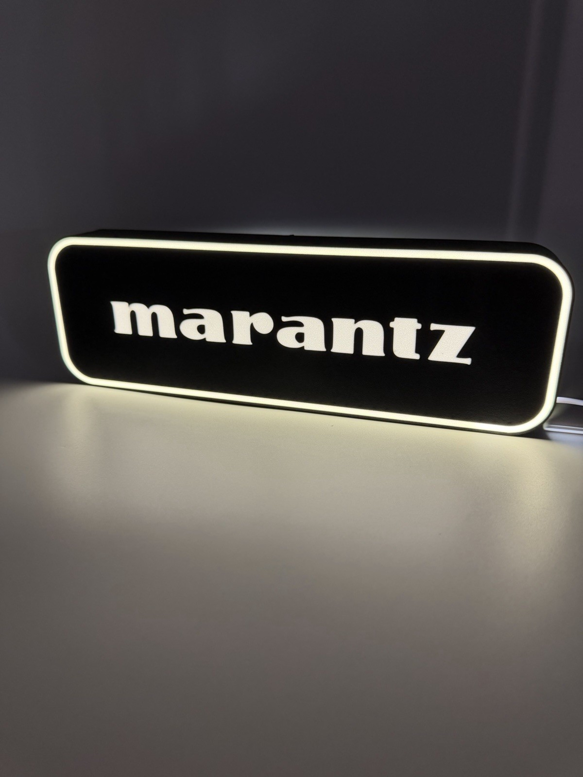 Marantz Audio Stereo - Light Up LED Sign With USB Plug - Black - Amp Receiver Marantz Audio Stereo - Light Up LED Sign With USB Plug - Black - Amp Receiver