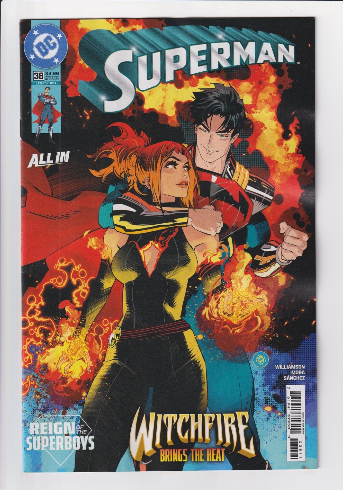 SUPERMAN #38 NM 5/27/26 Joshua Williamson Dan Mora DC A-Z single SUPERMAN #38 NM 5/27/26 Joshua Williamson Dan Mora DC A-Z single