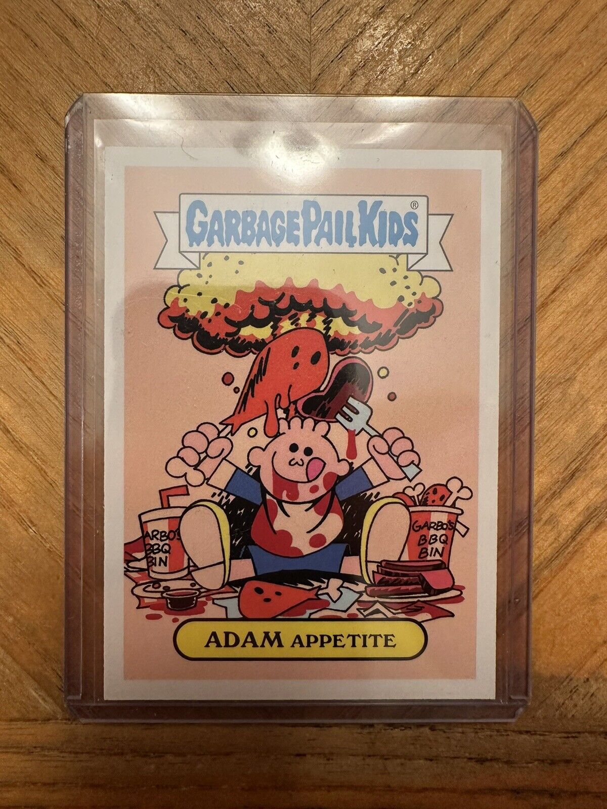 Garbage Pail Kids Food Fight Digital GPK Pack Redemption Card ADAM APPETITE