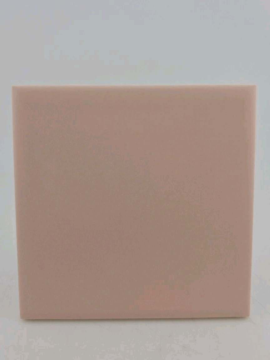 American Olean Tile Vtg Ceramic Misty Rose Flat 4.25" X 4.25" NOS American Olean Tile Vtg Ceramic Misty Rose Flat 4.25" X 4.25" NOS