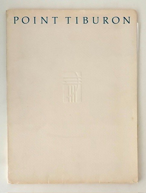 Vintage 1980s Point Tiburon Marin County Real Estate Sales Brochure & Press Vintage 1980s Point Tiburon Marin County Real Estate Sales Brochure & Press