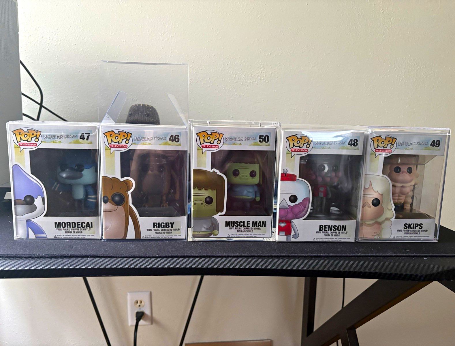 Regular Show Funko Pops Full set in good to great condition