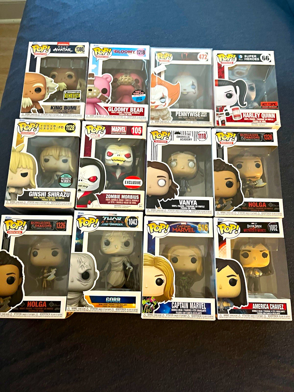 12 rare exclusive Funko pop lot collection All brand new perfect condition 12 rare exclusive Funko pop lot collection All brand new perfect condition