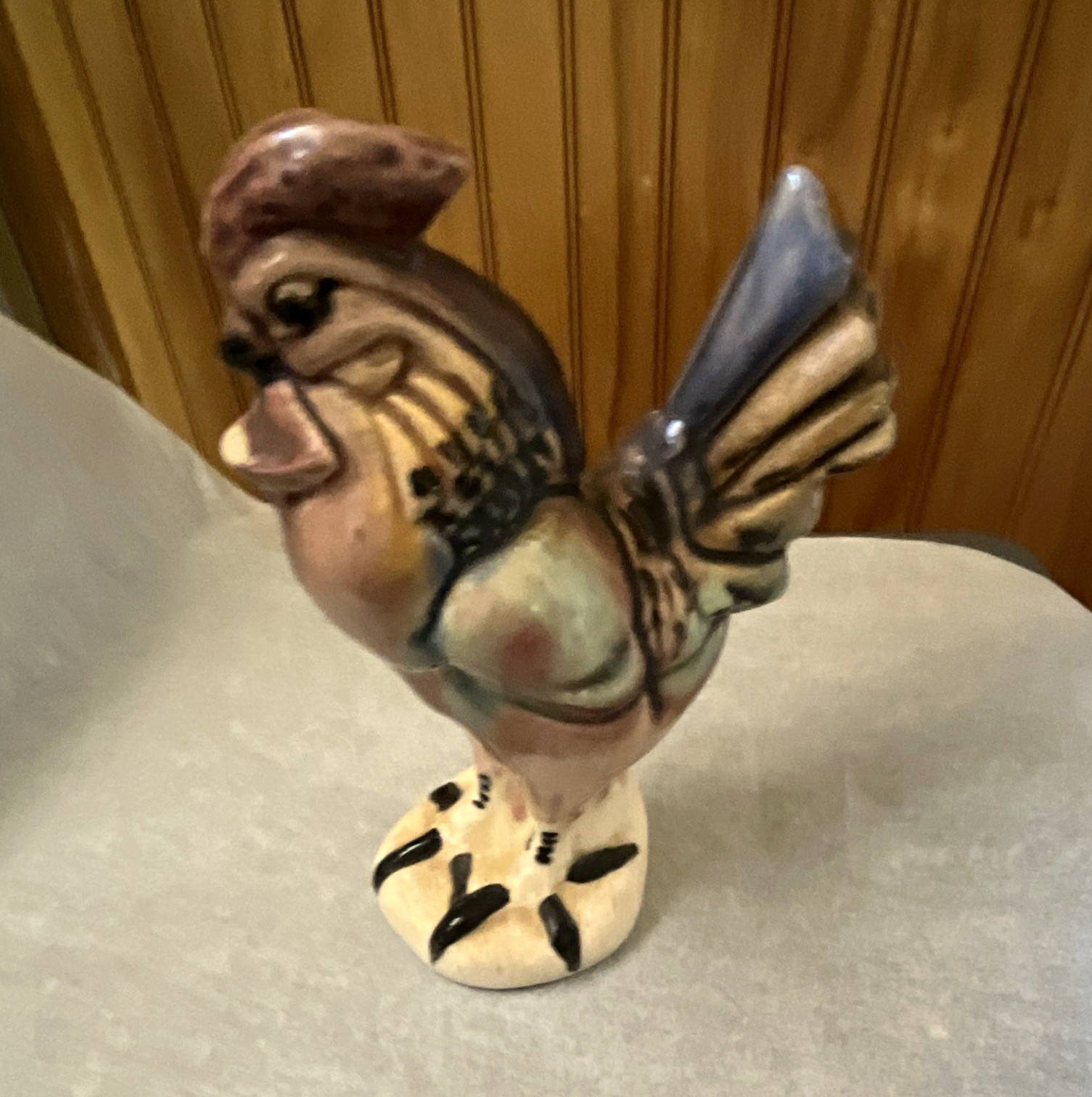 Vintage mid-century Leslie Furlong Rooster sculpture Vintage mid-century Leslie Furlong Rooster sculpture