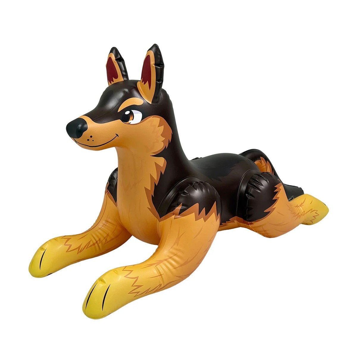 48inch Long German Shepherd Inflatable - Brown color