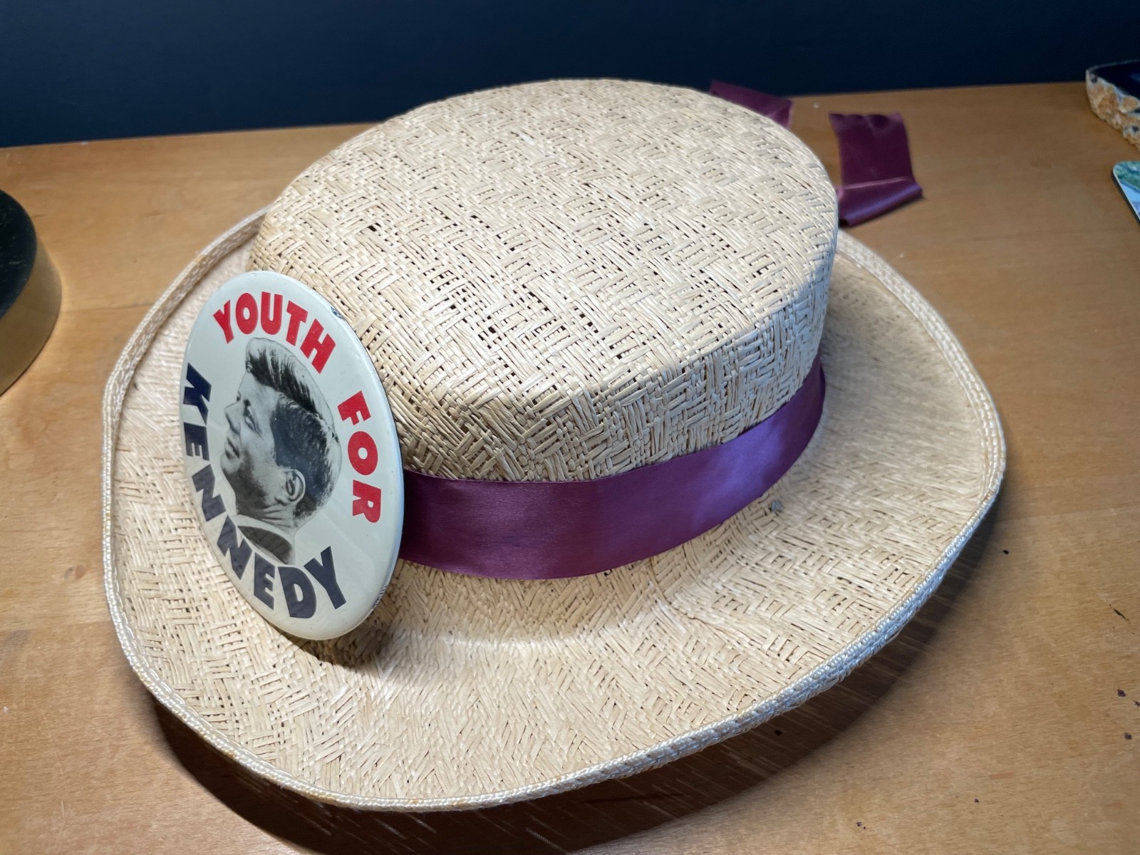 Rare JFK 1960 Women\'s Campaign Hat