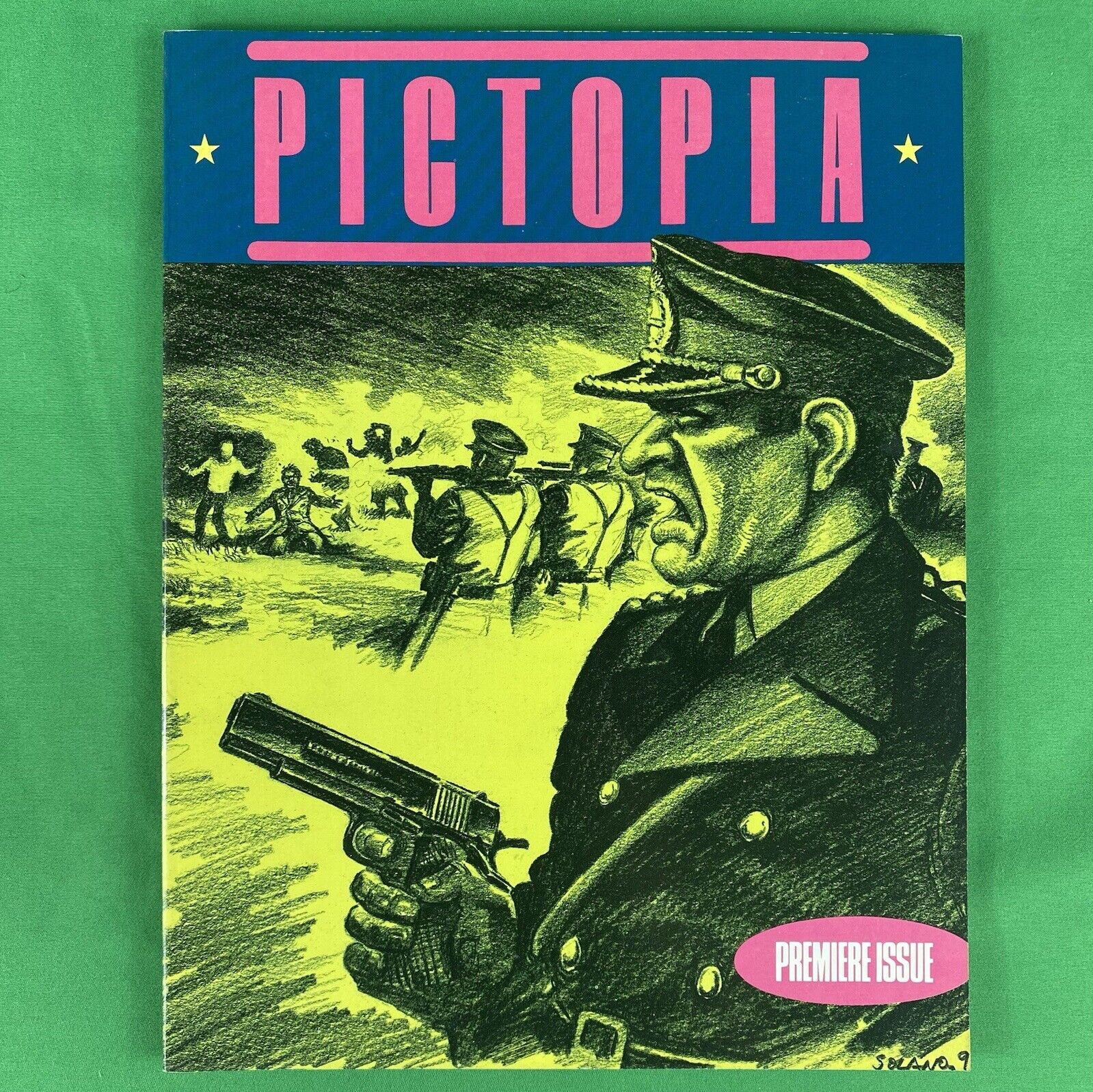 Pictopia #1 NM 1991 Fantagraphics Premiere Issue Unread Softcover Graphic Novel