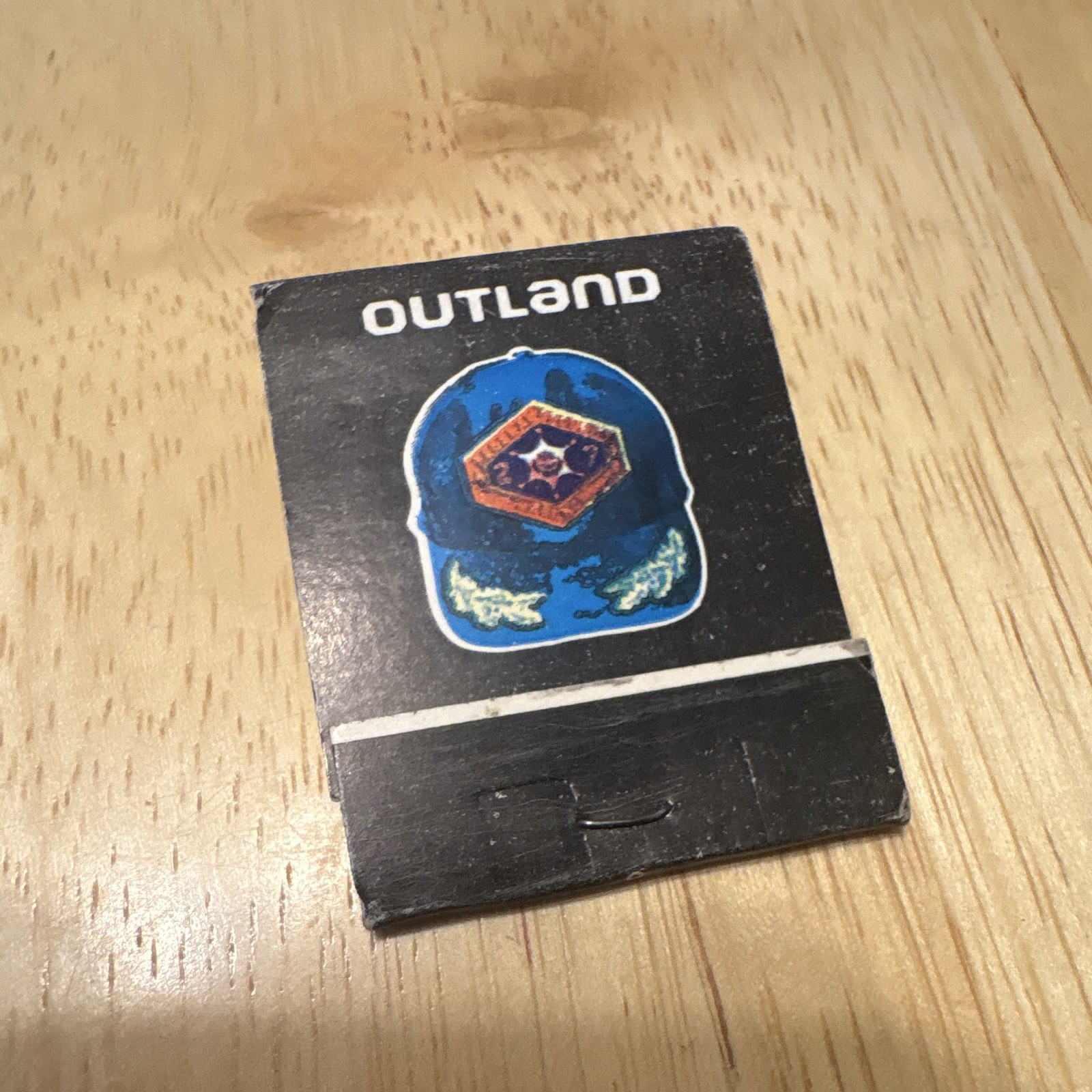 Outland Con-Am 27 Vintage Matches Matchbook Movie Promo Sticker
