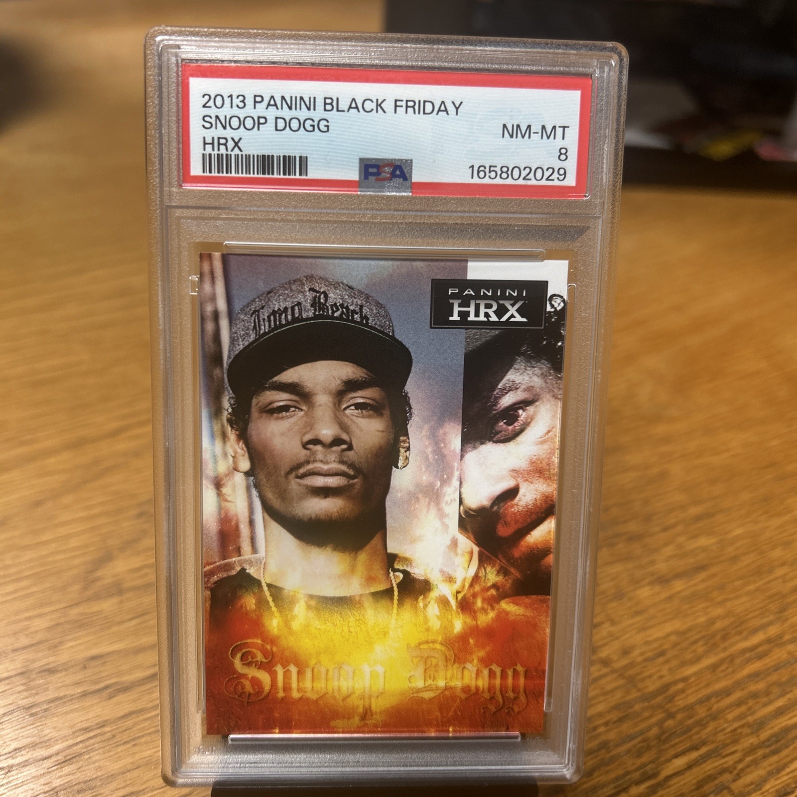 2013 Panini Black Friday Snoop Dogg HRX PSA 8