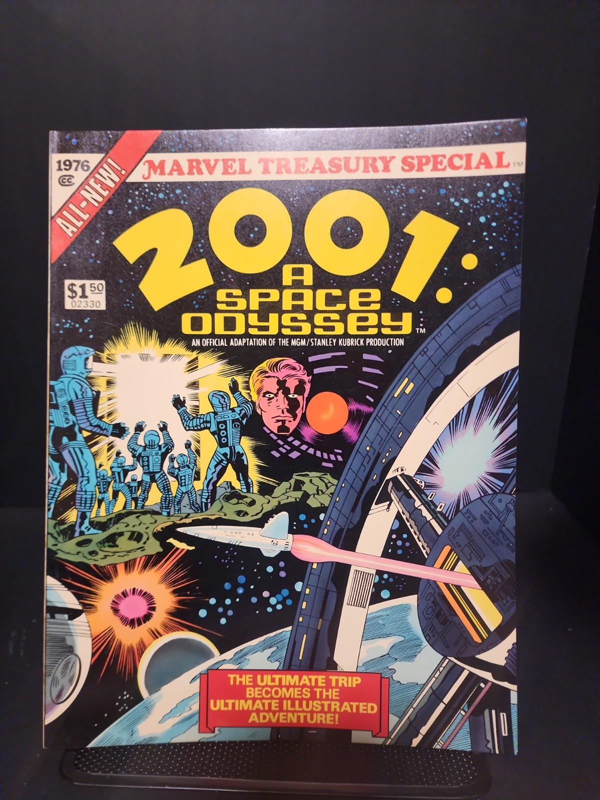 1976 2001: A SPACE ODYSSEY #1 Marvel Treasury Edition Vf/nm Jack Kirby S&A 1976 2001: A SPACE ODYSSEY #1 Marvel Treasury Edition Vf/nm Jack Kirby S&A