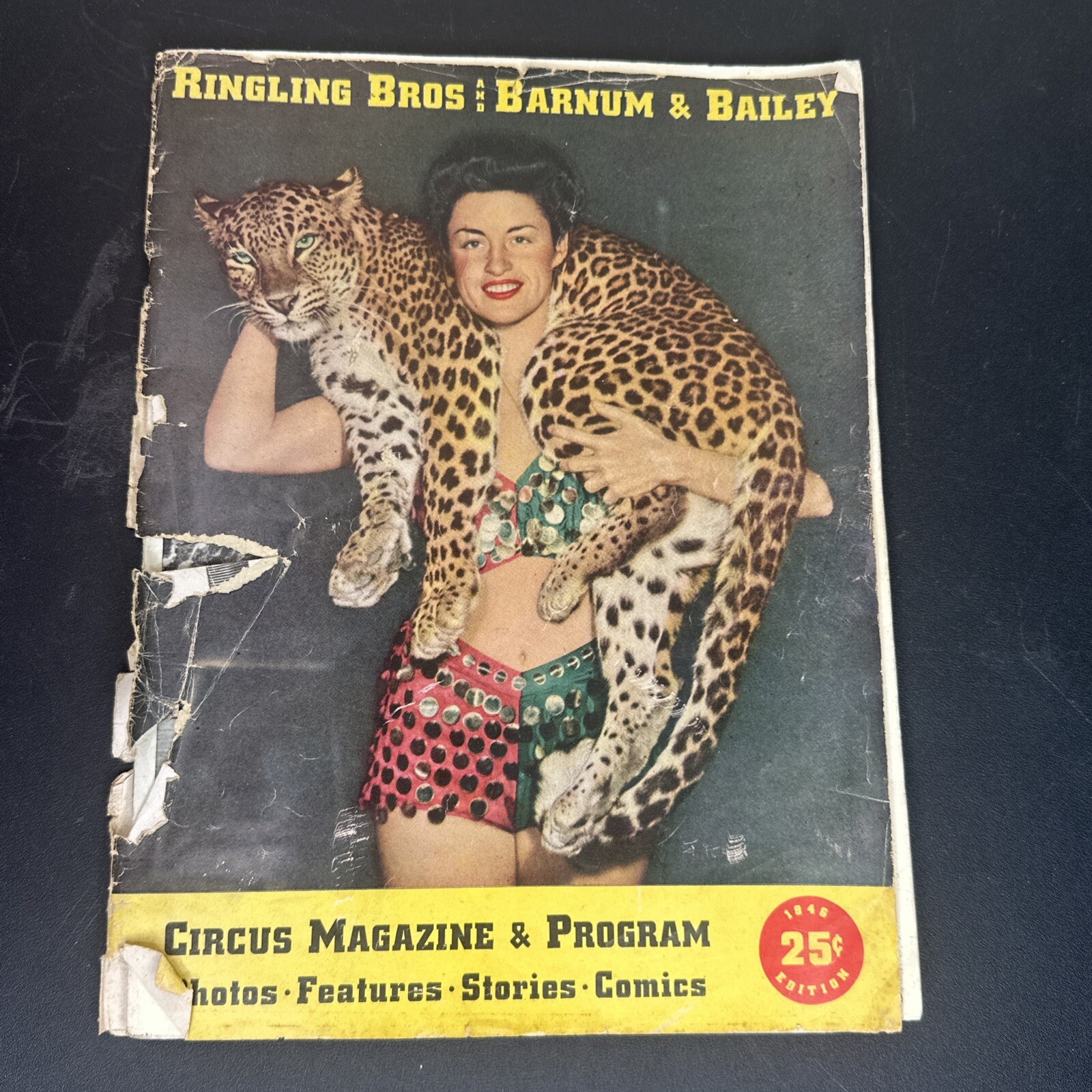 1946 Ringling Bros. and Barnum & Bailey Circus Magazine Program Joyce Fay Lepard