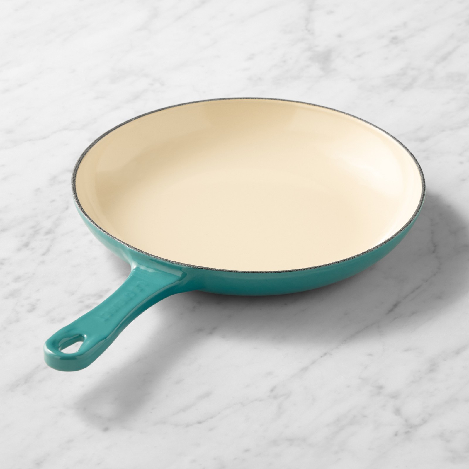 Le Creuset Enameled Cast Iron Shallow Fry Pan, 9.75" Le Creuset Enameled Cast Iron Shallow Fry Pan, 9.75"