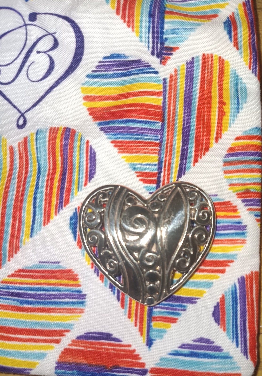 Brighton Heart Magnet EUC Retired RARE W/ Bag #1 Brighton Heart Magnet EUC Retired RARE W/ Bag #1