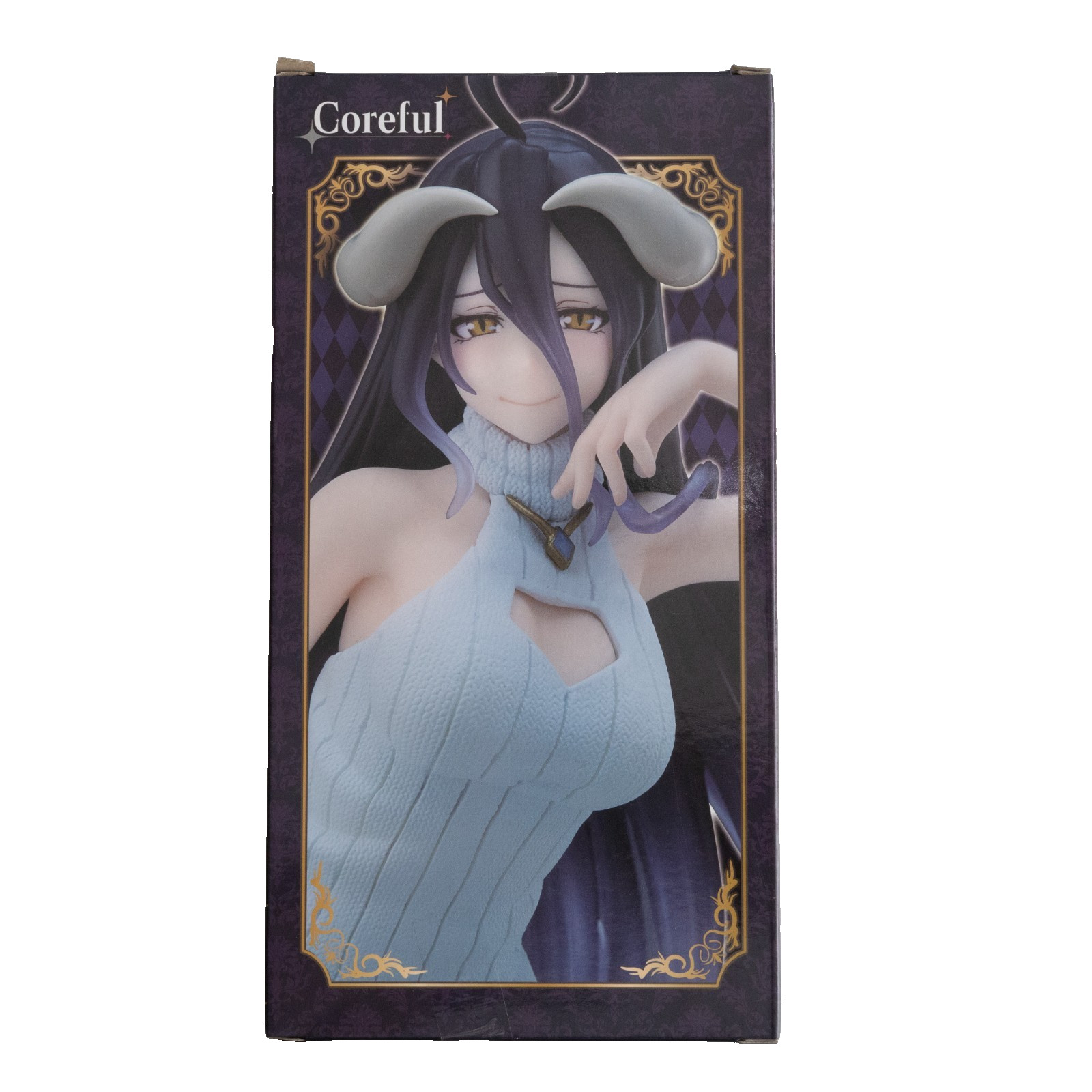NEW *Distressed Box* Taito Overlord IV Albedo Coreful Knit Dress Version Figure NEW *Distressed Box* Taito Overlord IV Albedo Coreful Knit Dress Version Figure
