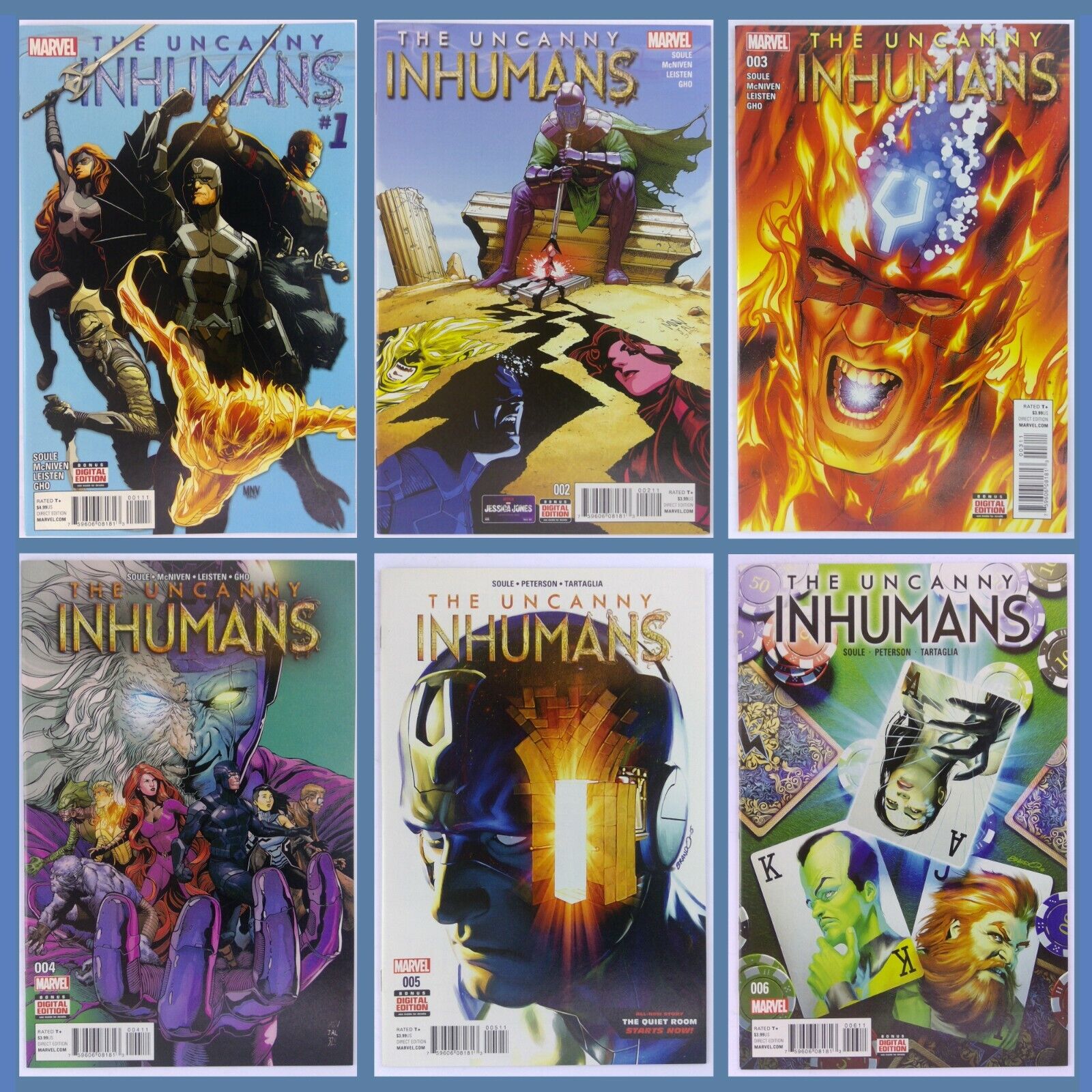 Uncanny Inhumans (2015) 1-10 12-20 Annual | 20 Book Lot* | Marvel Black Bolt