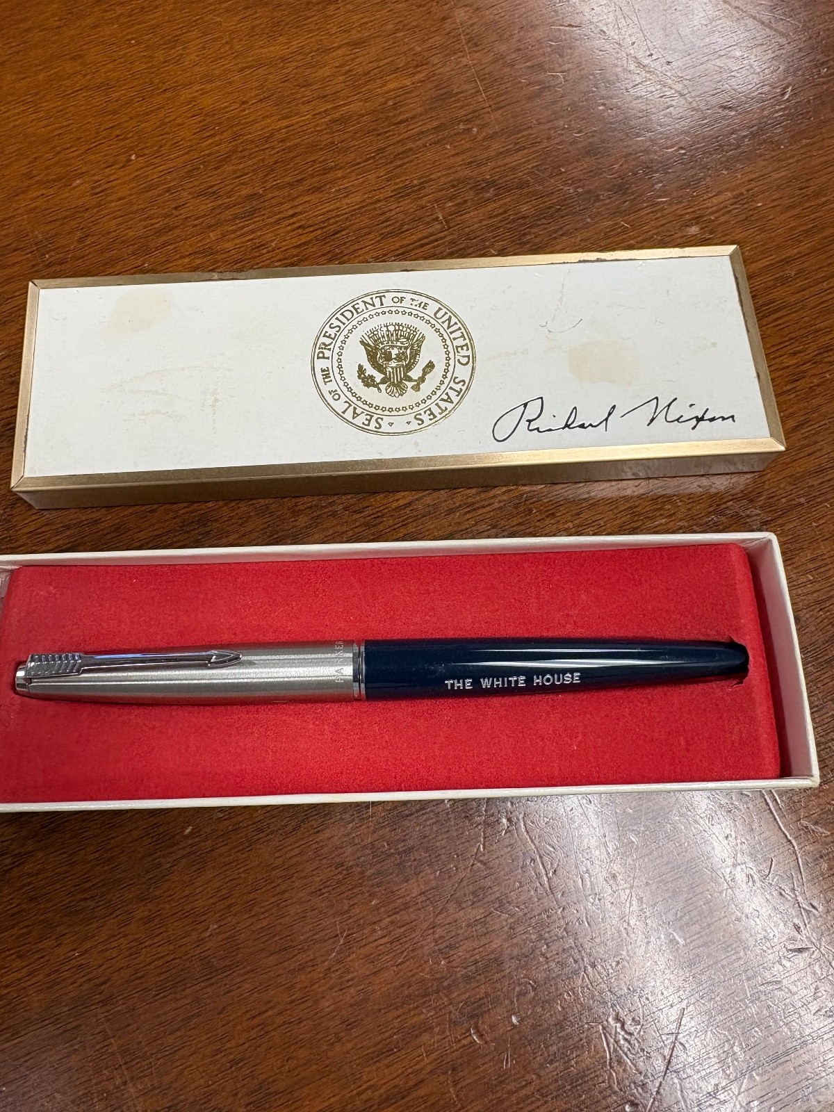 Richard Nixon White House Parker Pen Richard Nixon White House Parker Pen