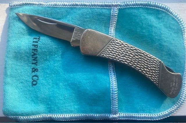 Tiffany & Co. Sterling Silver 925 BUCK 507 Pocket Knife RARE Tiffany & Co. Sterling Silver 925 BUCK 507 Pocket Knife RARE