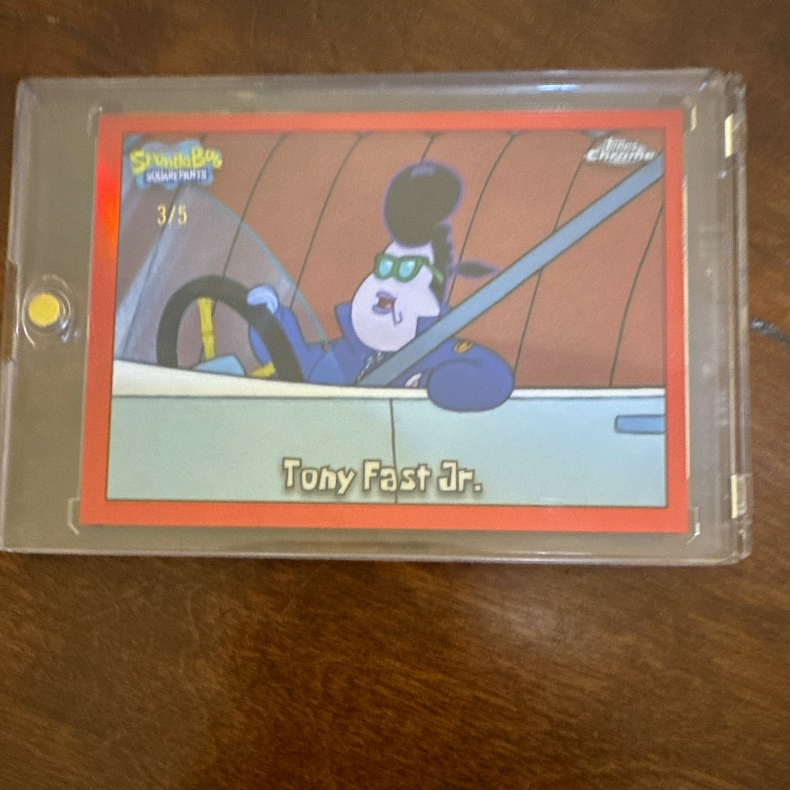 Topps 2025 SpongeBob 25 Tony Fast Jr. #153 Non-Sport Trading Card /5 Serial Topps 2025 SpongeBob 25 Tony Fast Jr. #153 Non-Sport Trading Card /5 Serial
