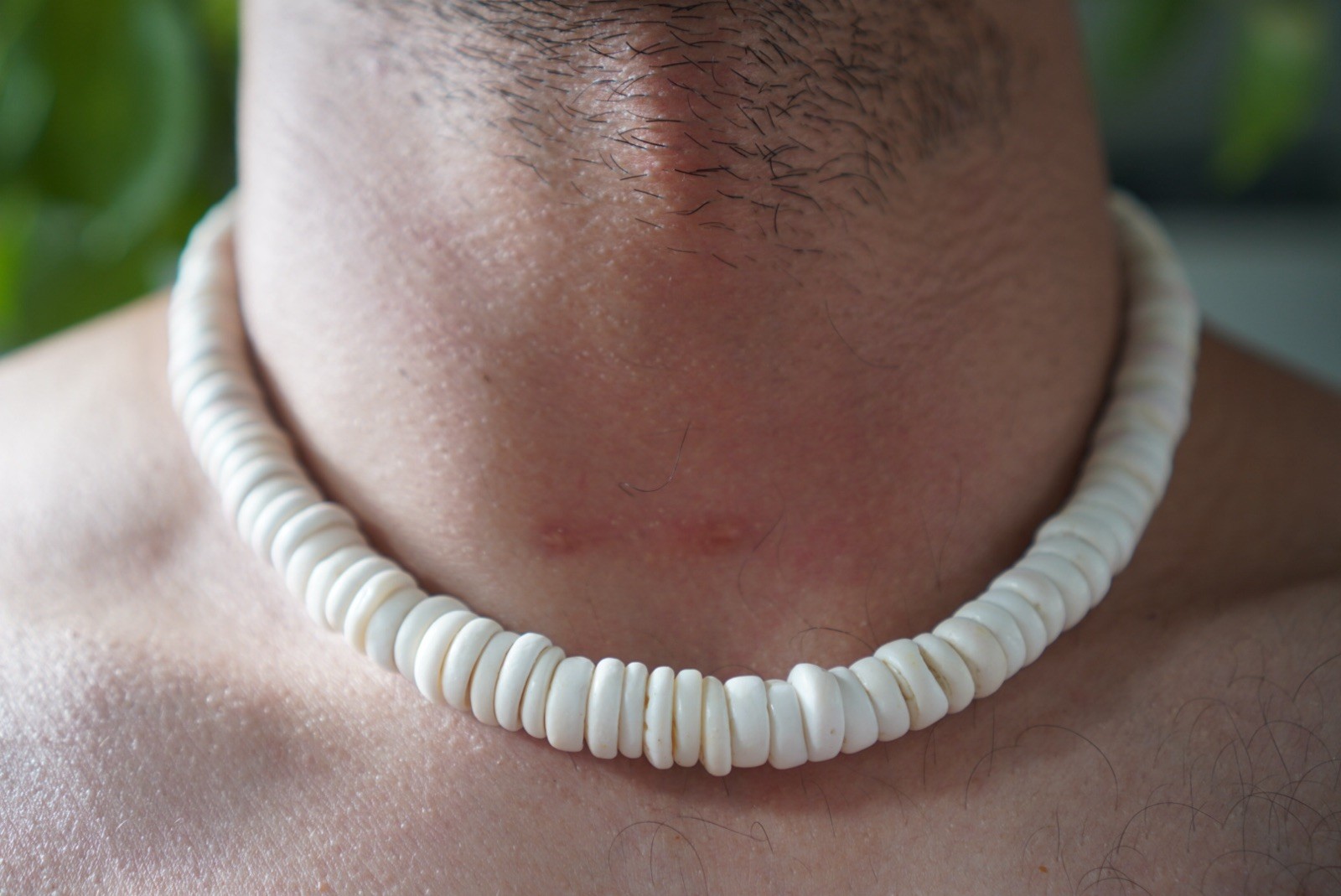Vintage 70's Hawaiian Puka Shell Necklace 18" Vintage 70's Hawaiian Puka Shell Necklace 18"