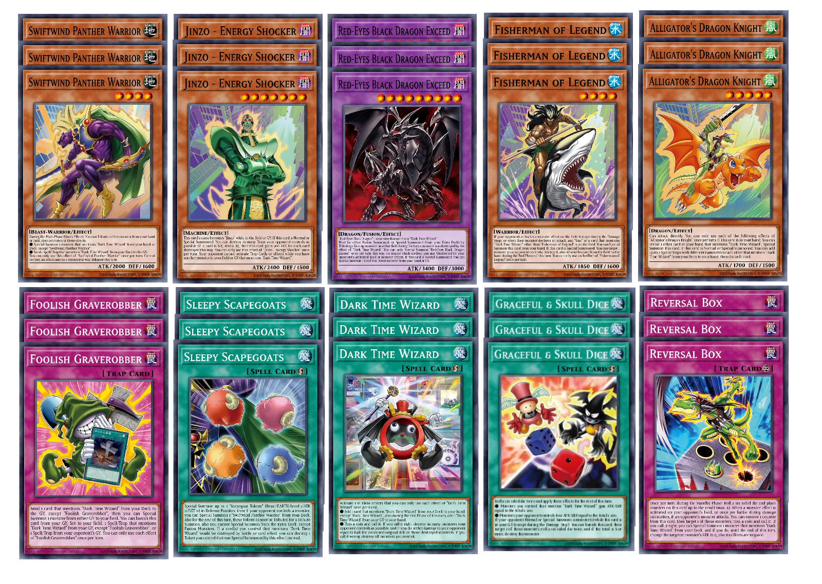 Dark Time Wizard Deck Core 30 Cards BETB Beyond the Brave 1st Ed YuGiOh Preoder