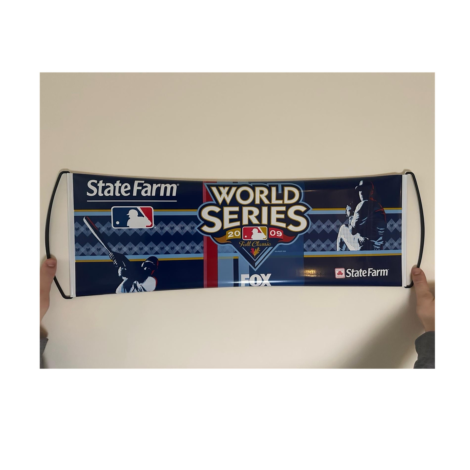 2009 World Series MLB NY Yankees Spring Back Banner Sealed Lot 2009 World Series MLB NY Yankees Spring Back Banner Sealed Lot