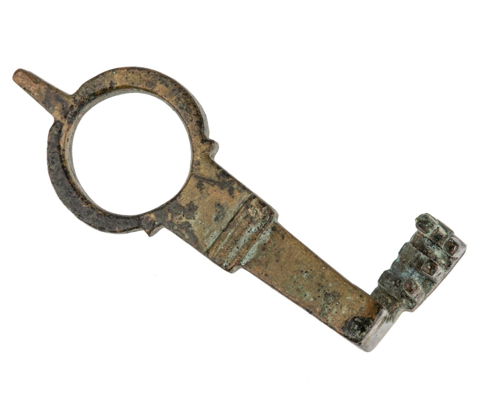 An Antique Early Roman Bronze Key