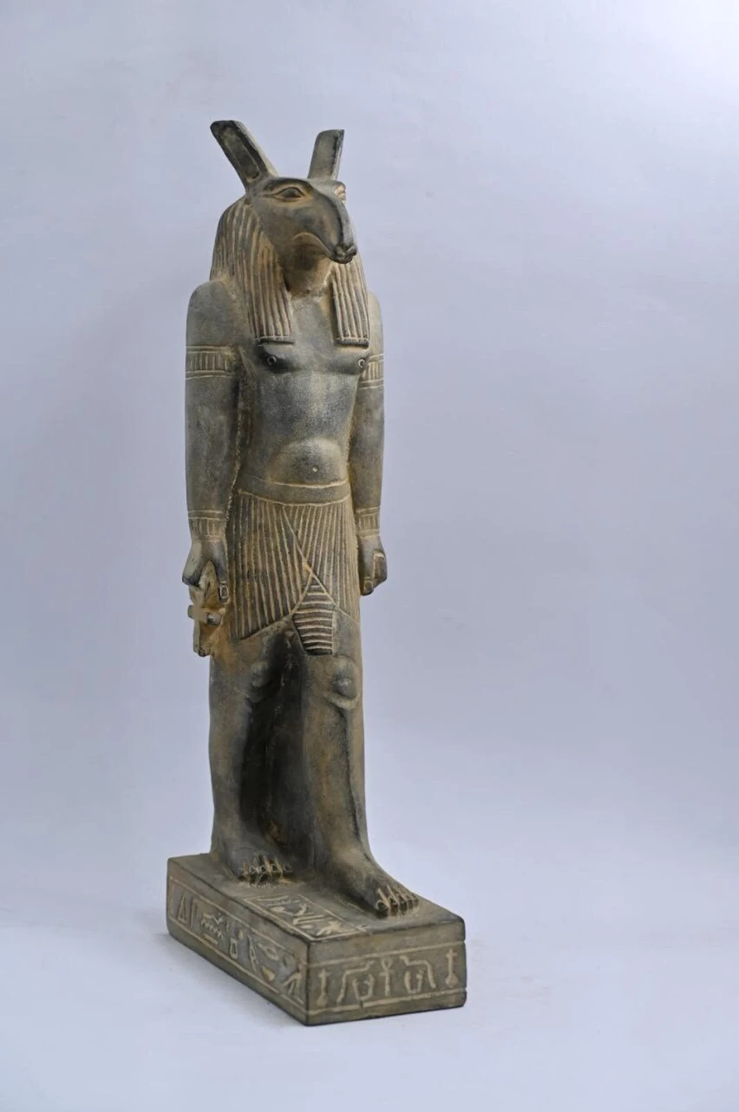 Rare Ancient Egyptian Antiquities Statue of Goddess Seth or (set) Egyptian BC Rare Ancient Egyptian Antiquities Statue of Goddess Seth or (set) Egyptian BC