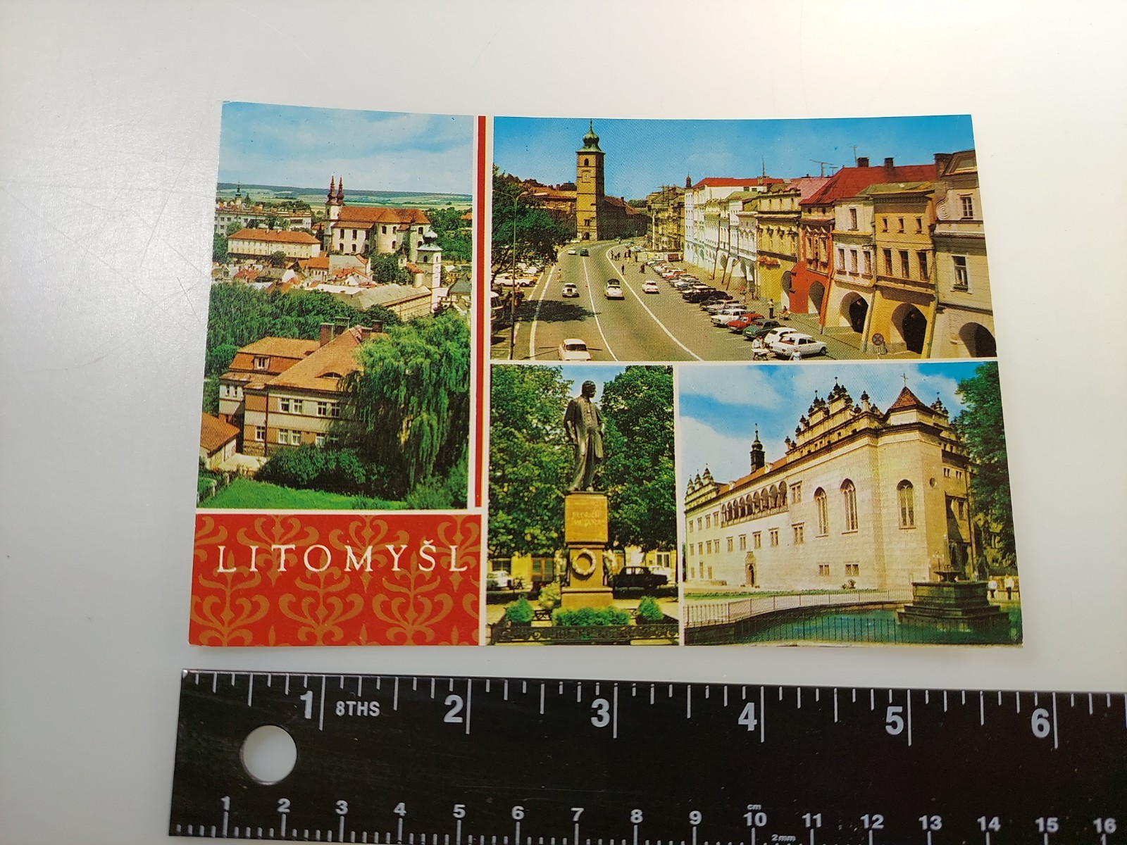 Czech Republic Litomyšl Multi-view Postcard Vintage📬📨 Czech Republic Litomyšl Multi-view Postcard Vintage📬📨