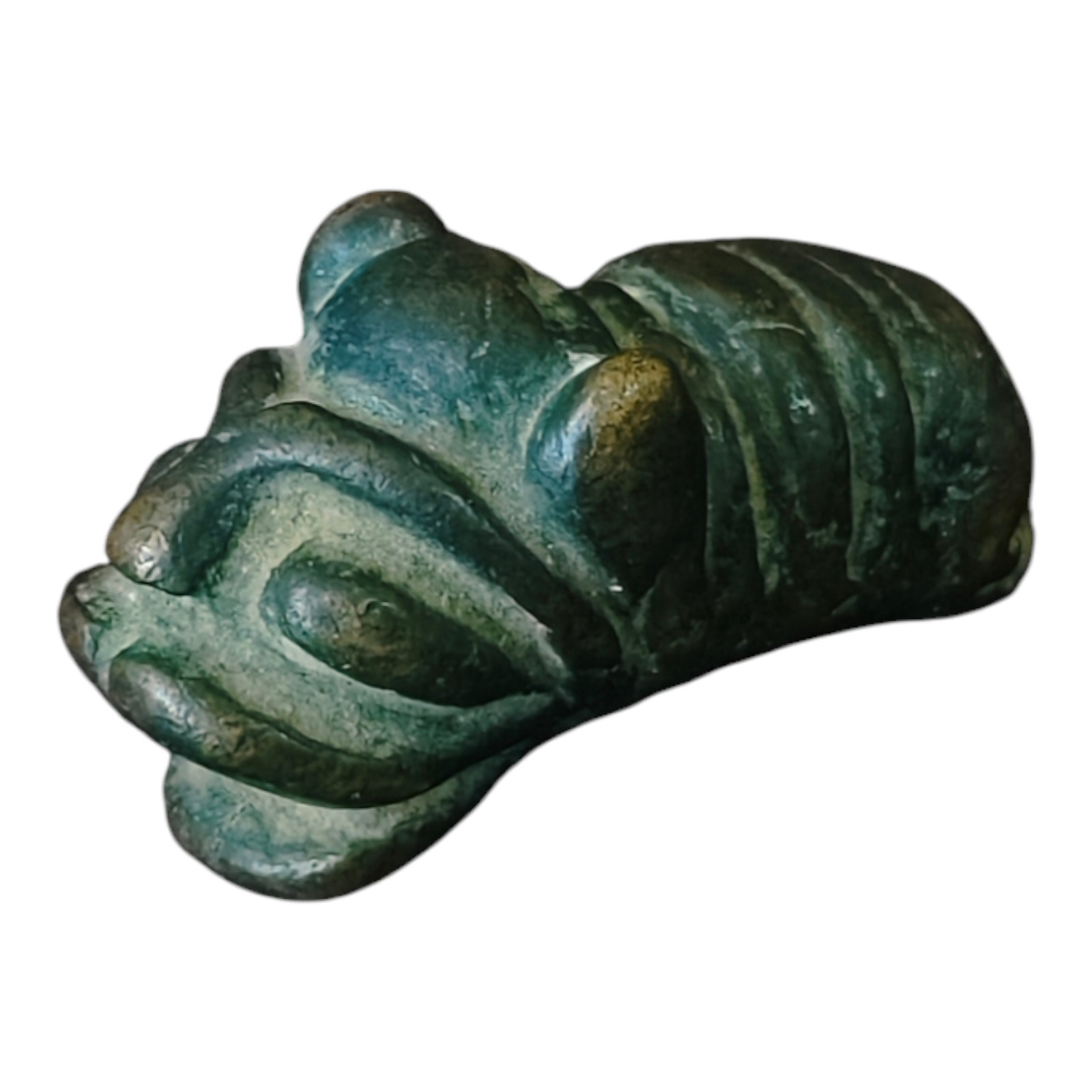 1800's Antique Vintage Handcrafted Brass Unique Shape Figure South Indian Die 1800's Antique Vintage Handcrafted Brass Unique Shape Figure South Indian Die