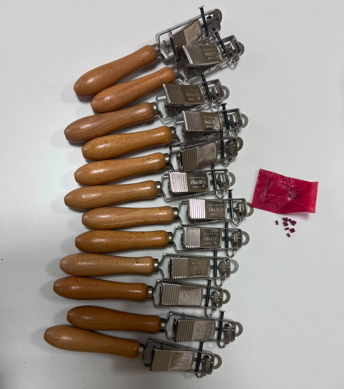 Lot 12 Vintage TAIFUN Mechanical Lighters +12 Flints Austria Wood Handle Lot 12 Vintage TAIFUN Mechanical Lighters +12 Flints Austria Wood Handle