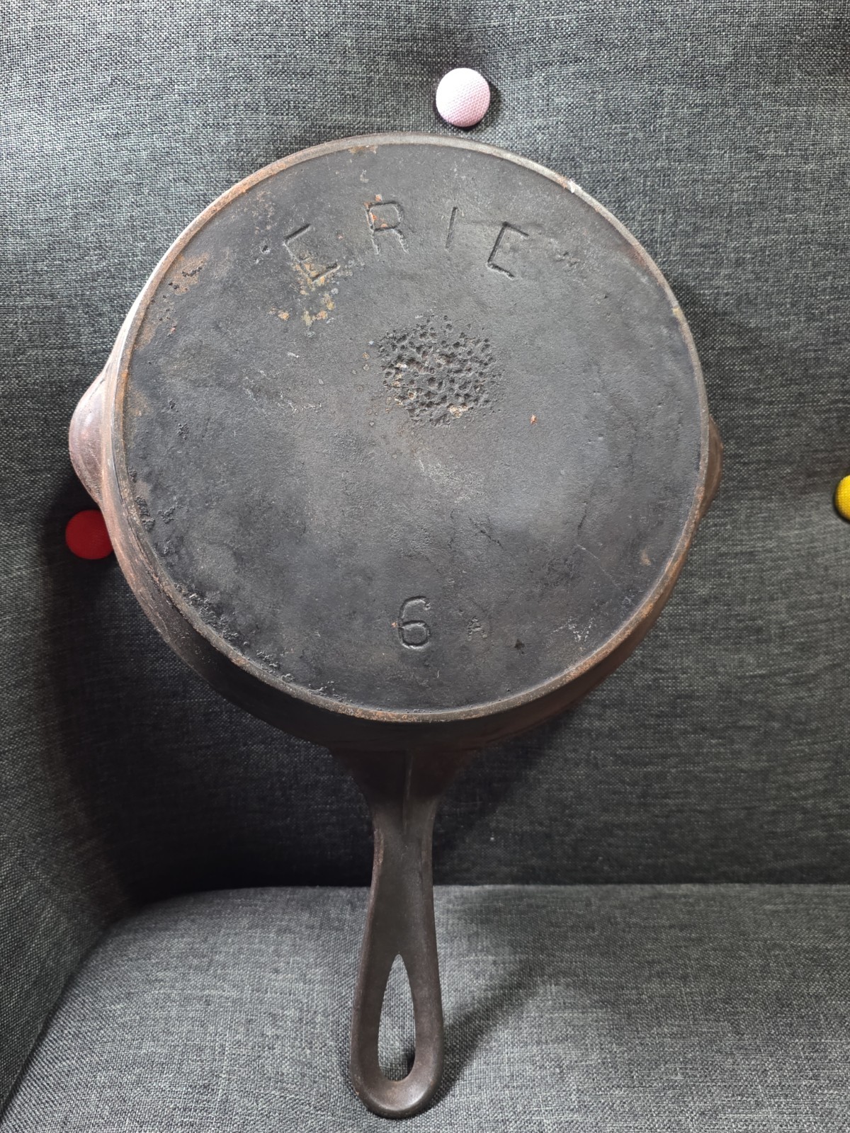 Pre Griswold Erie #8 Cast Iron Skillet Pre Griswold Erie #8 Cast Iron Skillet