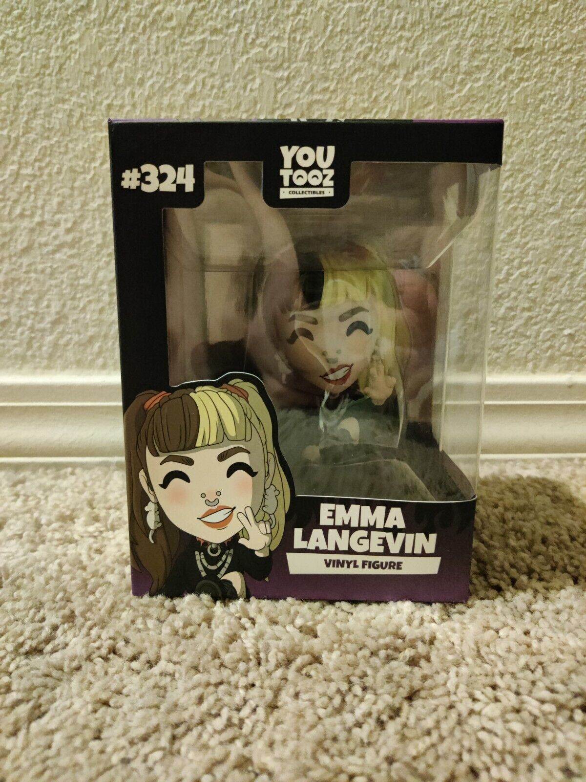 Emma Langevin Youtooz Figurine (Box and Figure in perfect condtion, Rare Find)
