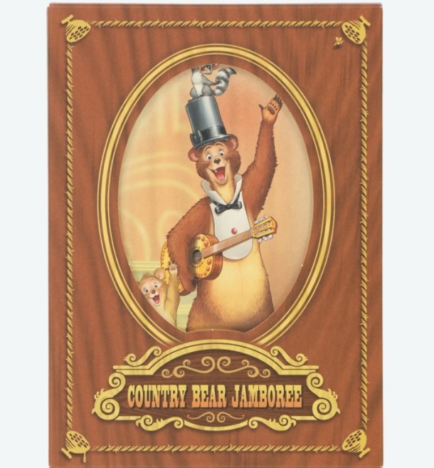 Tokyo DisneyLand Resort Country Bear Theater Posrcard Set Park Limited Japan Tokyo DisneyLand Resort Country Bear Theater Posrcard Set Park Limited Japan