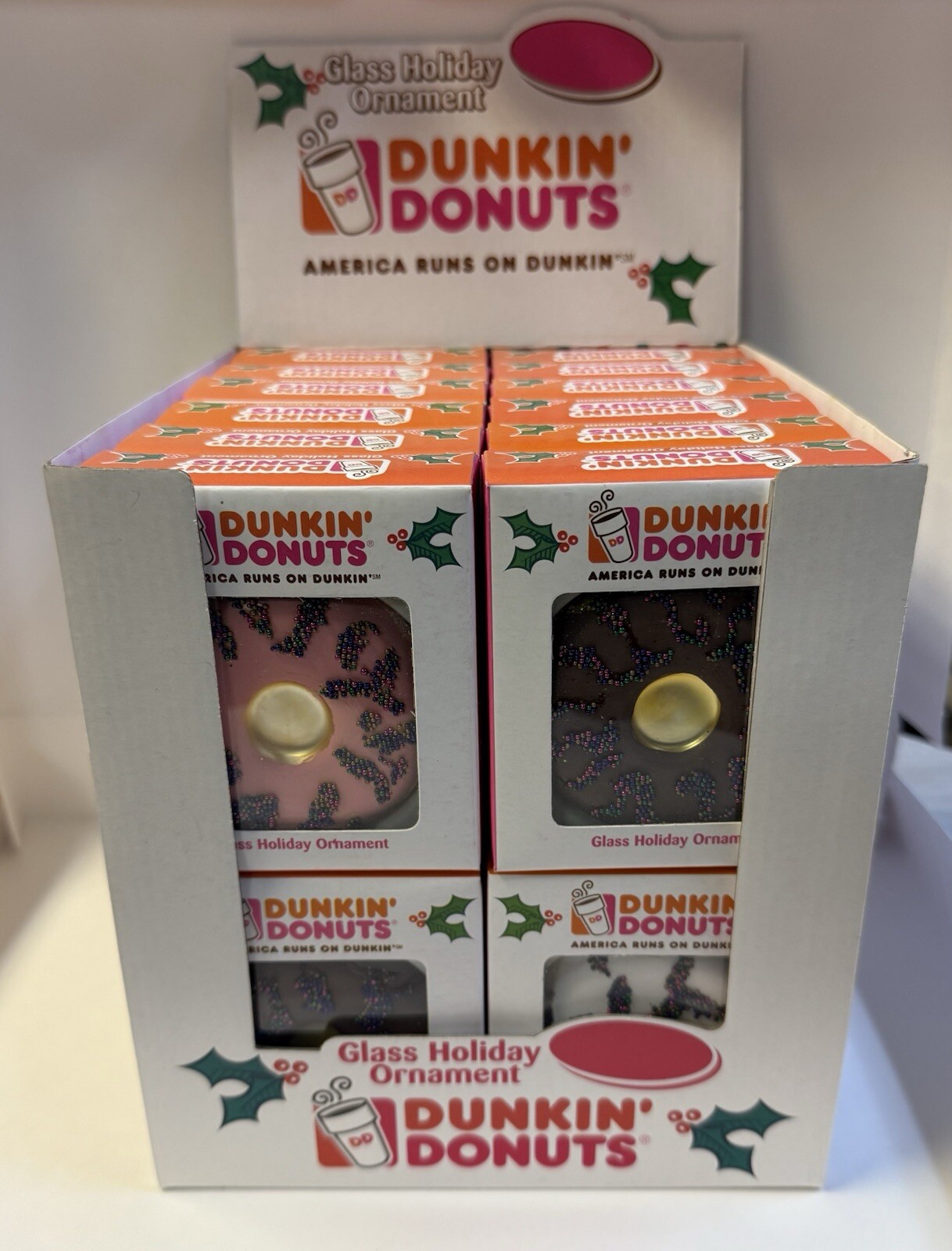 Dunkin Ornaments- Full Case (24) Dunkin Ornaments- Full Case (24)
