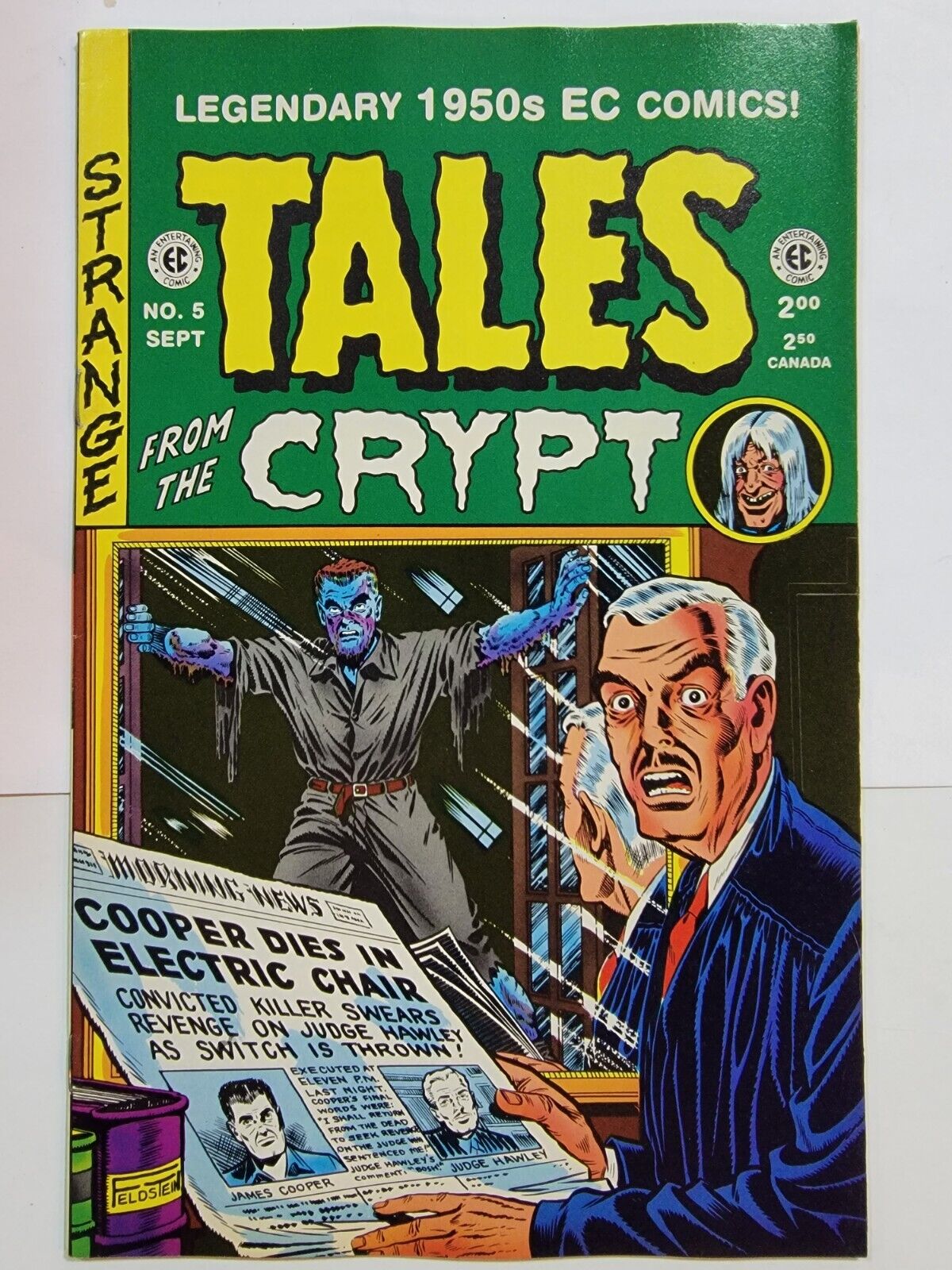 Tales of the Crypt #5 Comic Book 1993 - EC Vintage Horror