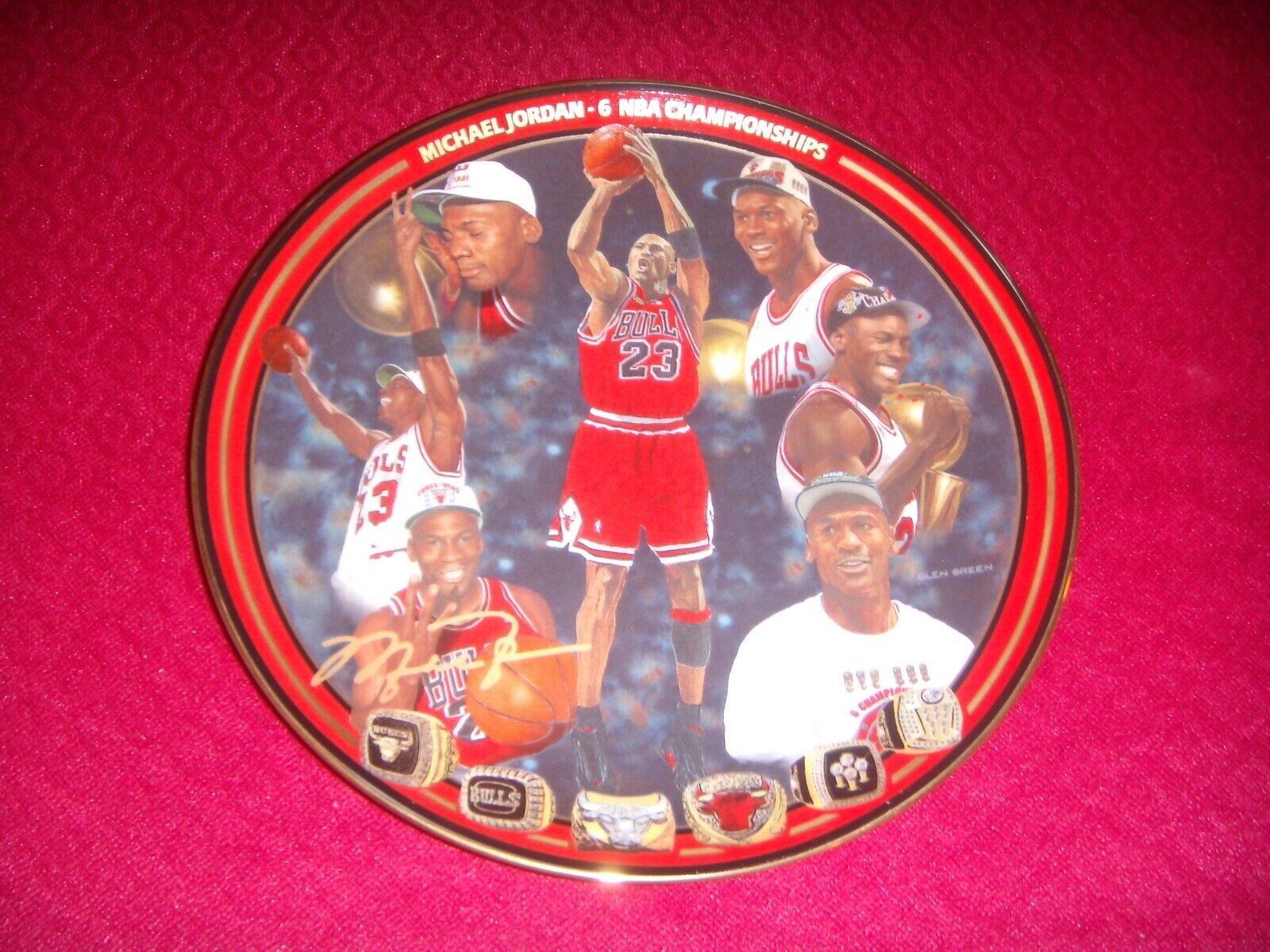7 Upper Deck Michael Jordan Above All A Champion Series Plates