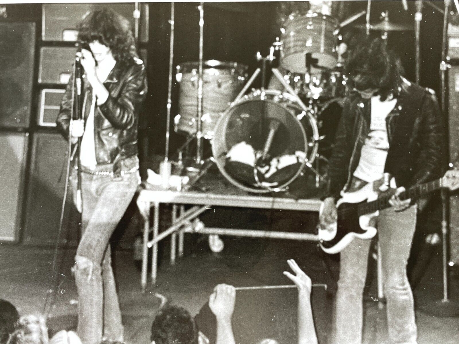 The Ramones 1980 Concert Double Weight Original 8x10 Professional Photo LA Punk