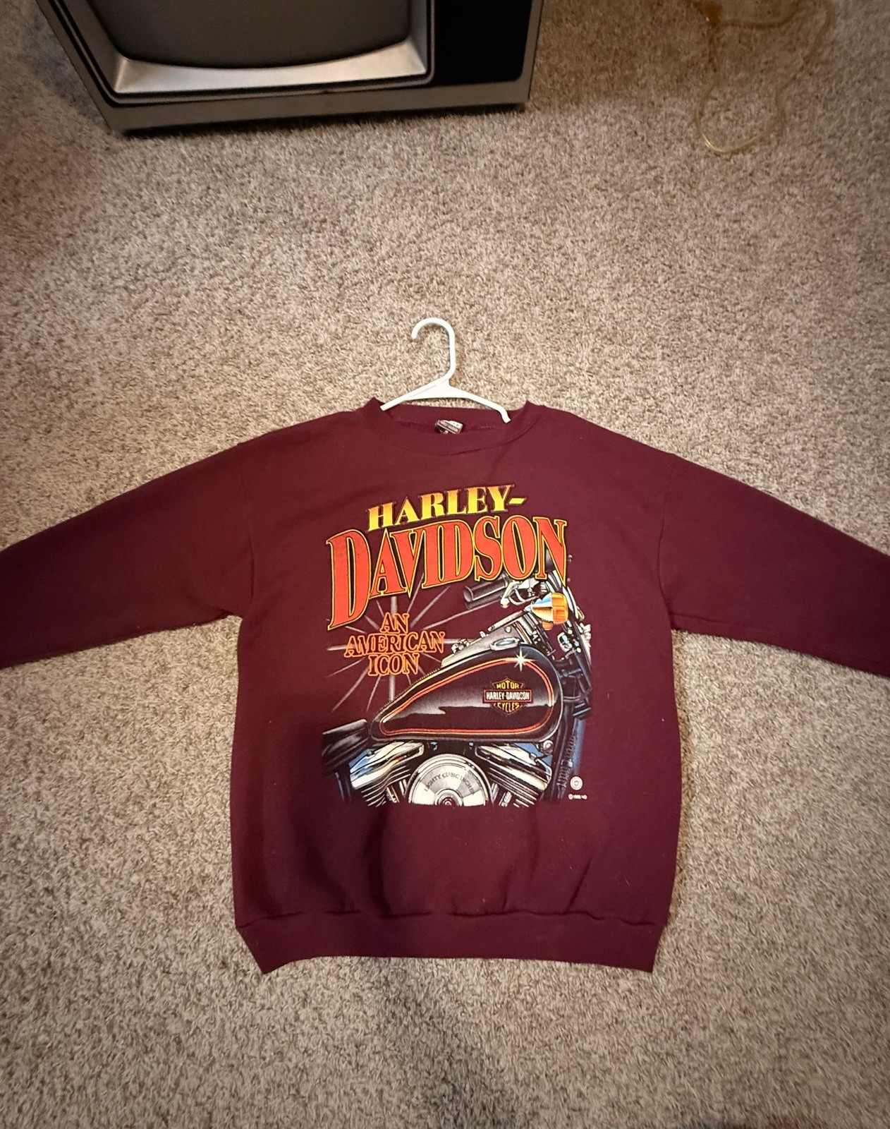 Vintage 1995 Harley-Davidson An American Icon Sweatshirt Men’s Medium Made USA