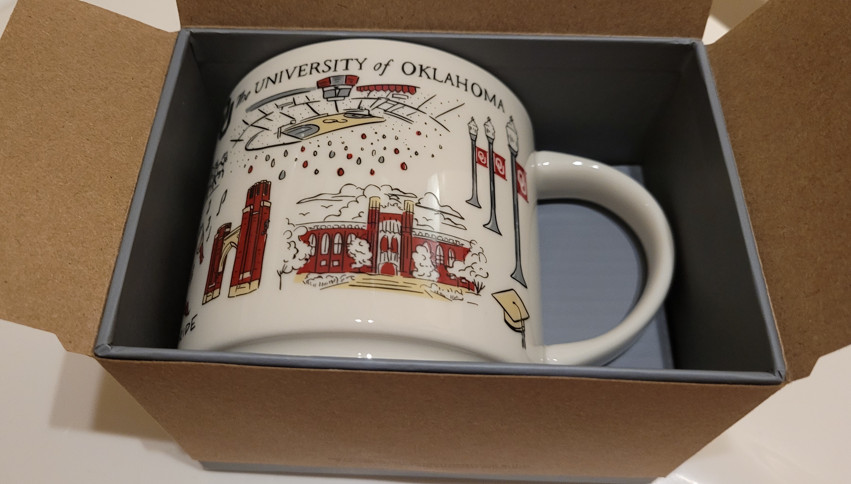 Starbucks - University of Oklahoma - Been There Series Campus Collection Mug Starbucks - University of Oklahoma - Been There Series Campus Collection Mug