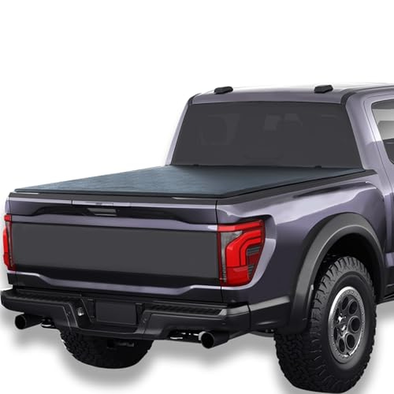 Soft Quad Fold 6.4' Truck Bed Cover Compatible for 2003-2025 Dodge Ram 2500 3...