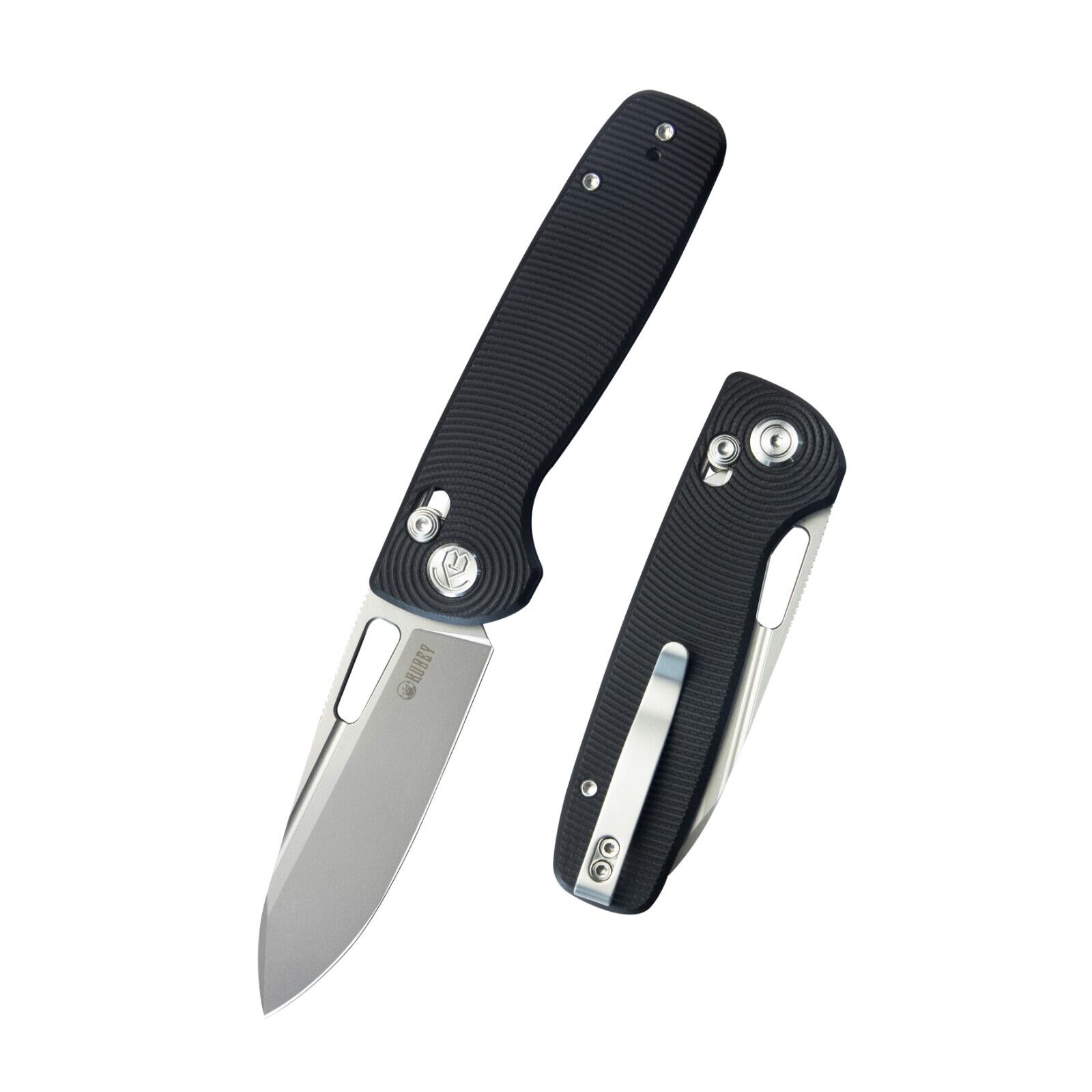Kubey Bluff Crossbar lock Everyday Carry Pocket Folding Knife Ultem Handle