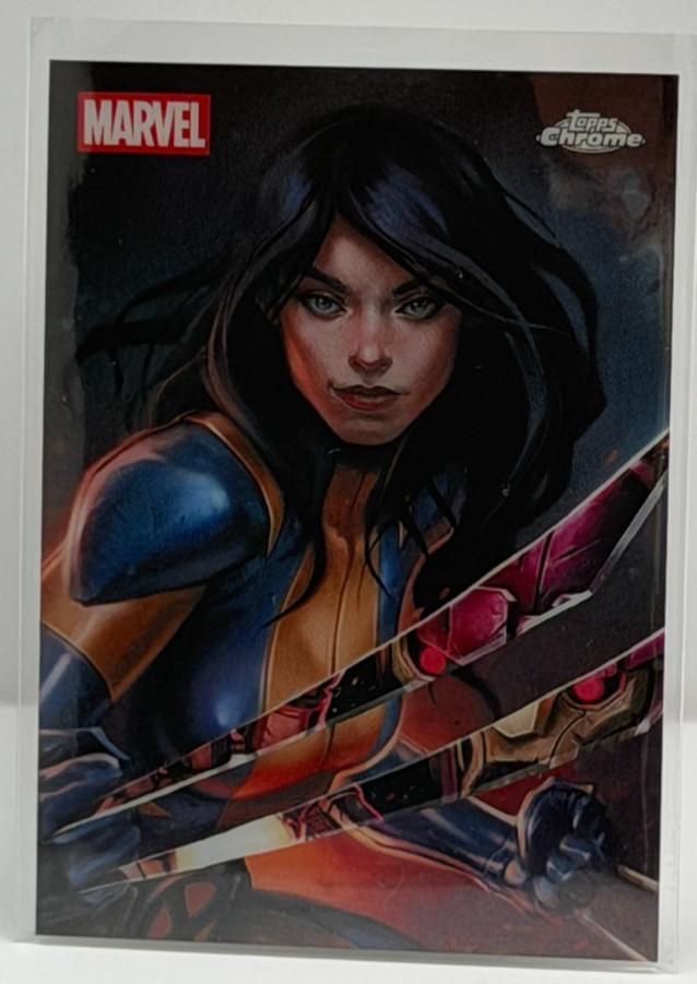 2026 Topps Chrome Marvel X-23 & Sentinel Reflections MR-04 2026 Topps Chrome Marvel X-23 & Sentinel Reflections MR-04